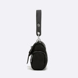 Sac d'Épaule en Nylon Noir - Élégance Urbaine | Nina Sac