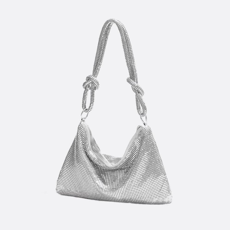 Sac de soirée élégant | Nina Sac Argenté