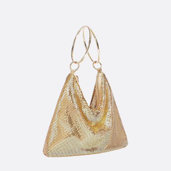 Sac de soirée "Golden Glam" | Nina Sac
