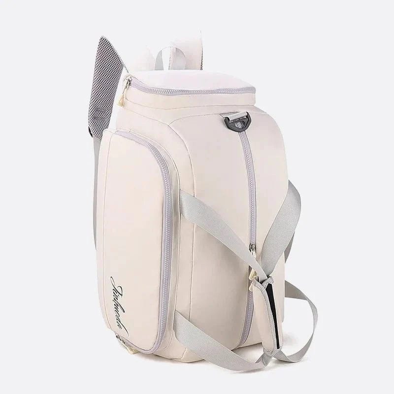 Sac de Sport Backpack | Nina Sac Blanc ivoire