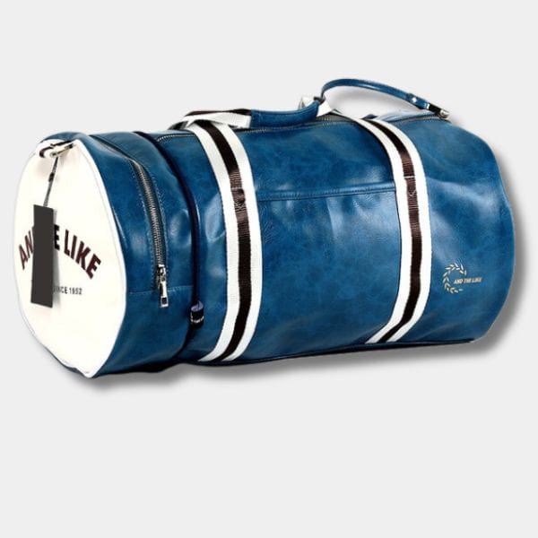 Sac de sport Homme en cuir PU | "sac Chicago" Bleu