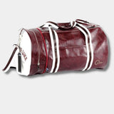 Sac de sport Homme en cuir PU | "sac Chicago" Bordeaux