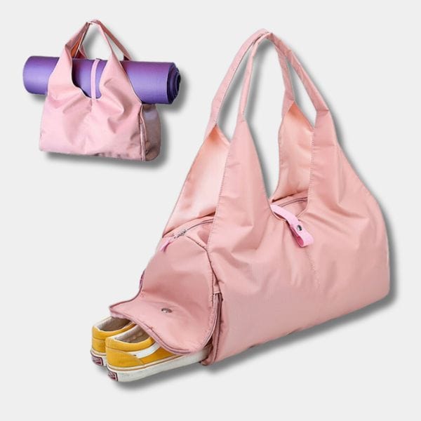 Sac de sport rose imperméable | "Sac Paris" Rose