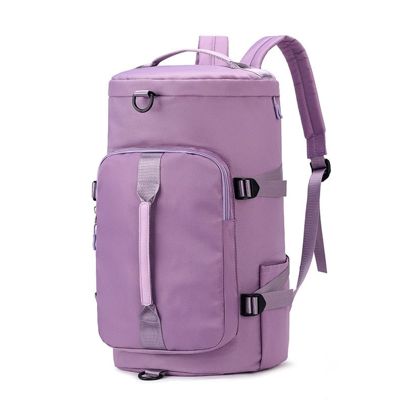 Sac de Voyage à Dos Imperméable Signature | Nina Sac Violet clair