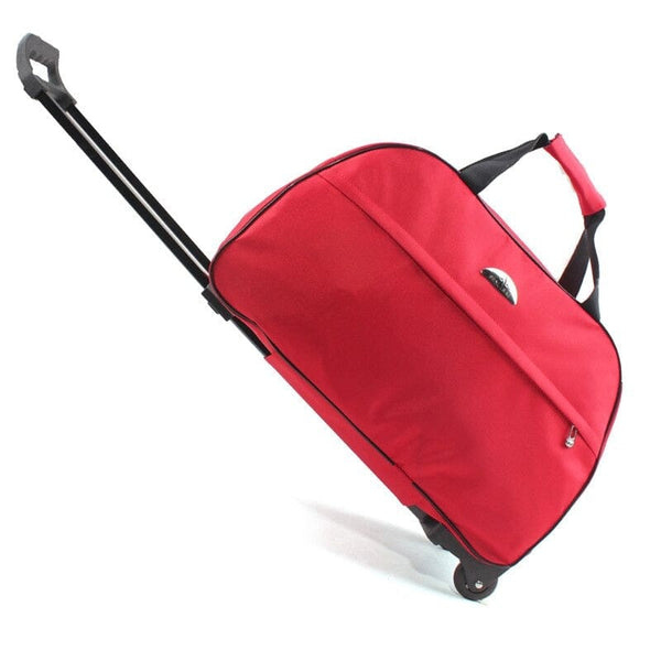 Sac de Voyage à Roulettes Classique | Nina Sac Rouge