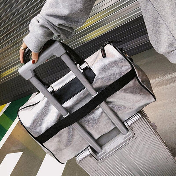 Sac de Voyage Brillant Luxe Femme | Nina Sac