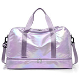 Sac de Voyage Brillant pour Femme | Nina Sac Mauve