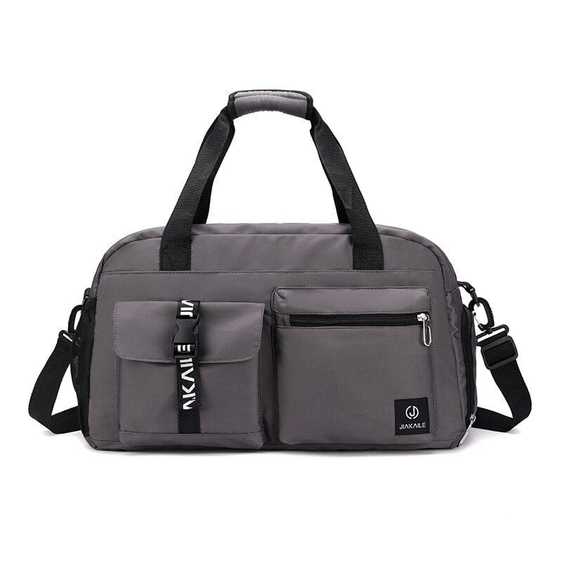 Sac de Voyage Chic pour Femme, Nombreuses Poches | Nina Sac Gris