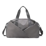 Sac de Voyage Femme avec Compartiments Chaussures | Nina Sac Gris