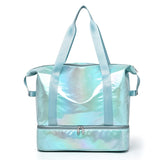 Sac de Voyage Femme Brillant Mini | Nina Sac Bleu