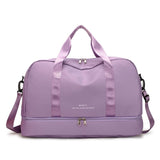 Sac de Voyage Femme Confort Grand - Bandoulière Trendy | Nina Sac Mauve