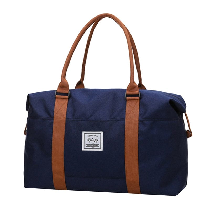 Sac de Voyage Femme Tendance en Toile Chic | Nina Sac Bleu