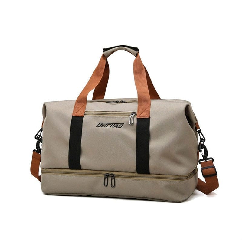 Sac de Voyage Imperméable Trendia® - Adventure in Style | Nina Sac Beige