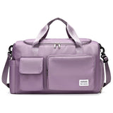 Sac de Voyage pour Femme Imperméable avec Multipoches | Nina Sac Mauve
