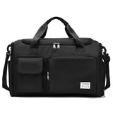Sac de Voyage pour Femme Imperméable avec Multipoches | Nina Sac Noir