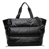 Sac de Voyage Tendance Rembourré en Nylon | Nina Sac Noir