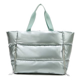 Sac de Voyage Tendance Rembourré en Nylon | Nina Sac Vert
