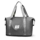 Sac de Voyage Week-End Femme Pratique | Nina Sac Gris