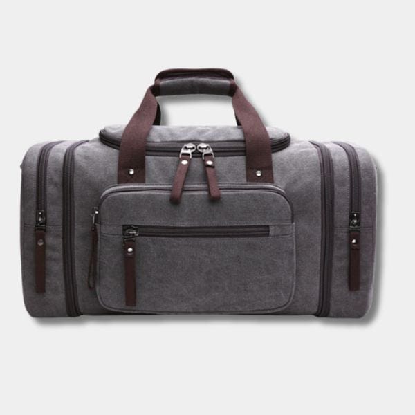 Sac de Voyage Weekend en Toile Gris