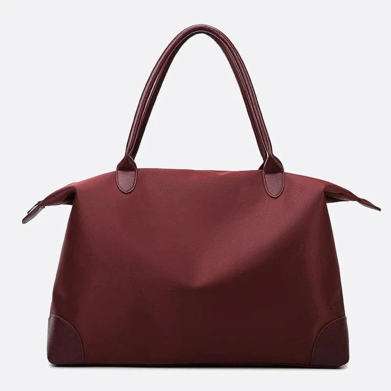 Sac de Voyage XL en Toile | Nina Sac Bordeaux