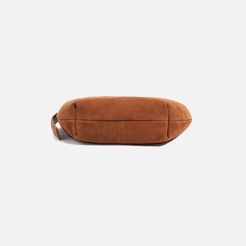Sac demi-lune en daim - Urban chic | Nina Sac