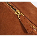 Sac demi-lune en daim - Urban chic | Nina Sac