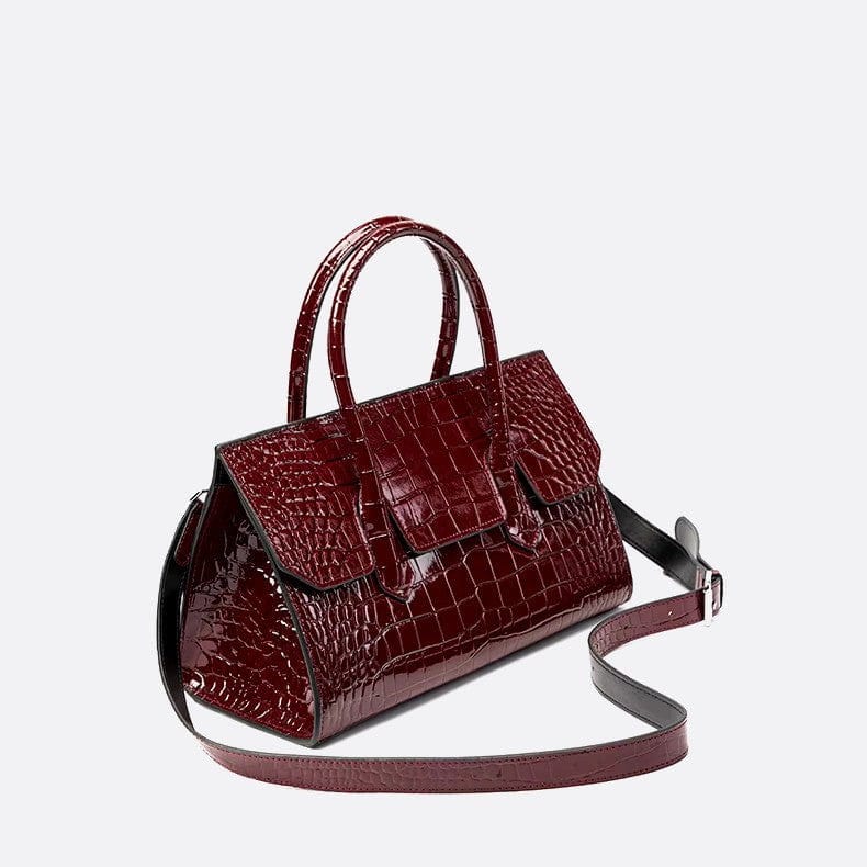 Sac en cuir Croco Luxe | Nina Sac