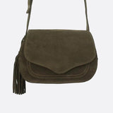 Sac en daim marron de luxe | Nina Sac
