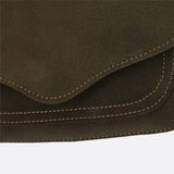 Sac en daim marron de luxe | Nina Sac