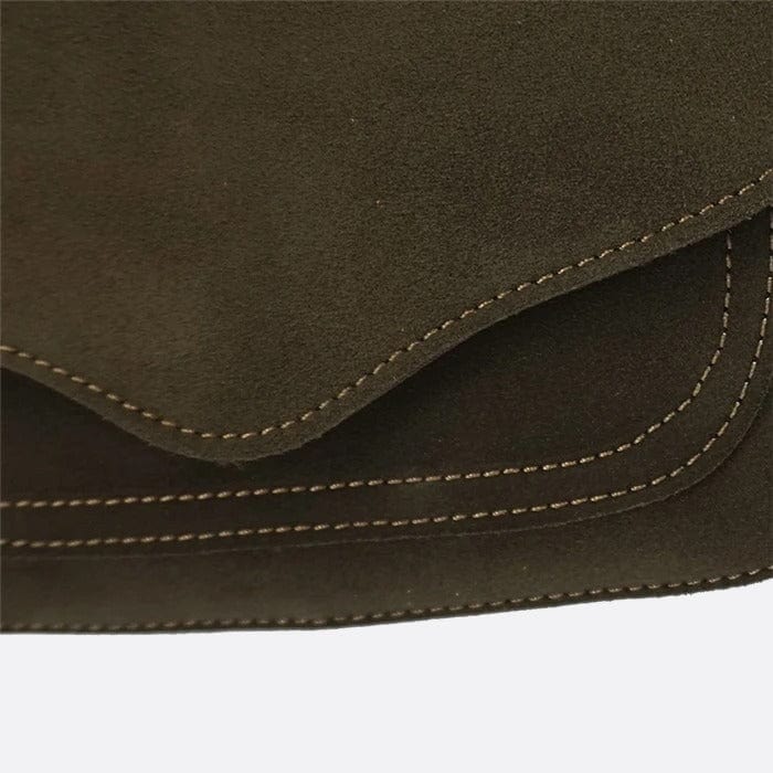 Sac en daim marron de luxe | Nina Sac
