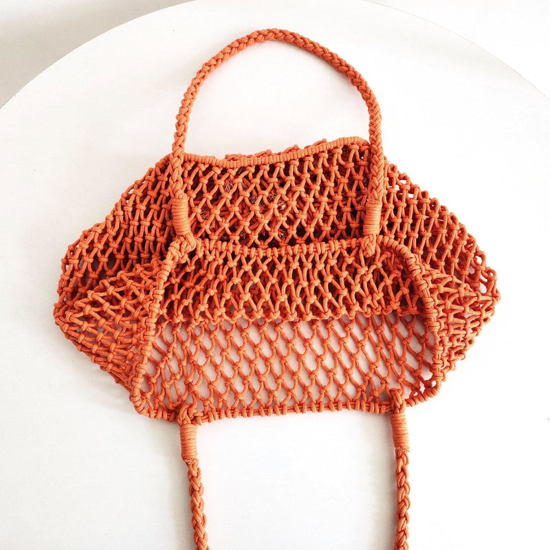 Sac Épaule Crochet-Mesh | Nina Sac