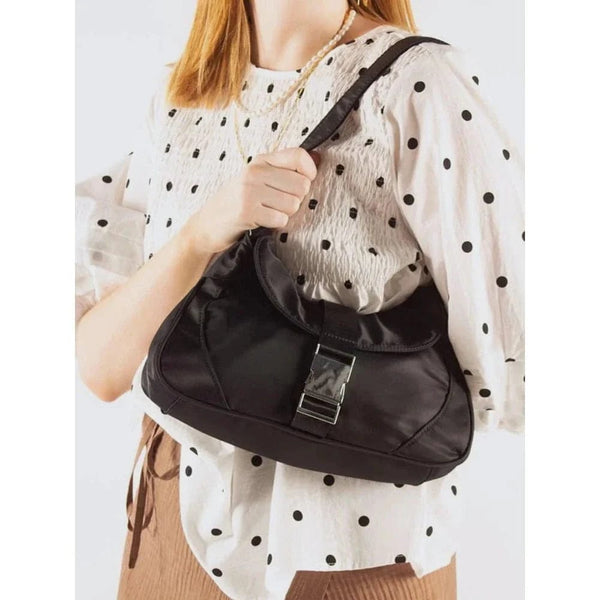 Sac Hobo en Nylon Signature | Nina Sac