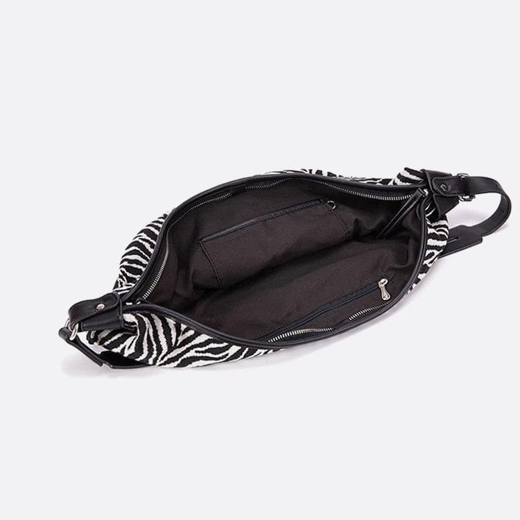 Sac Hobo Zèbre - Style Sauvage | Nina Sac