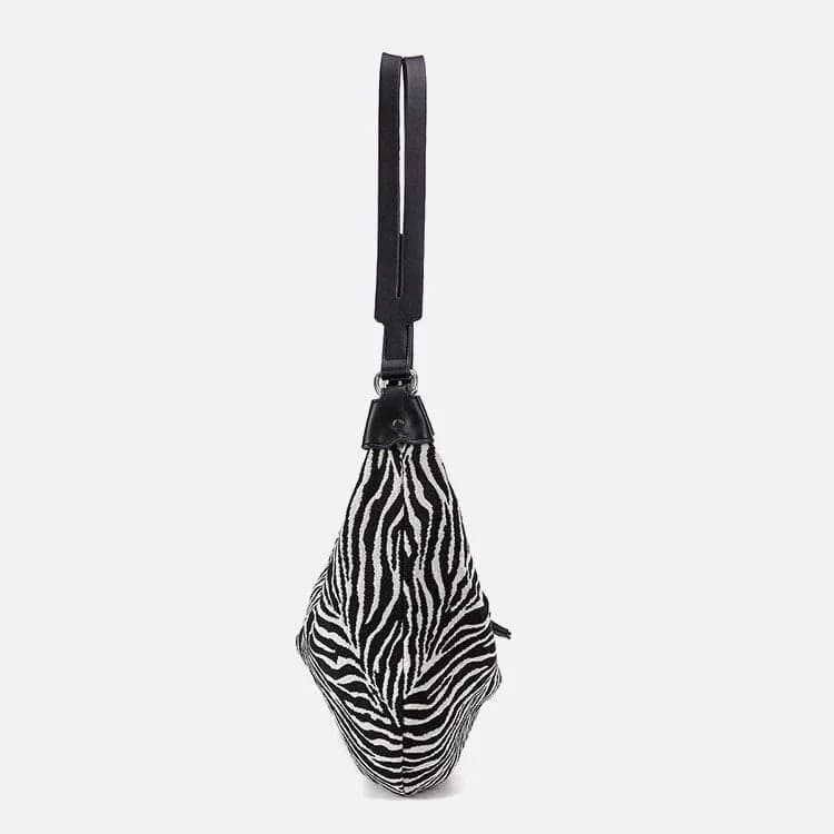 Sac Hobo Zèbre - Style Sauvage | Nina Sac