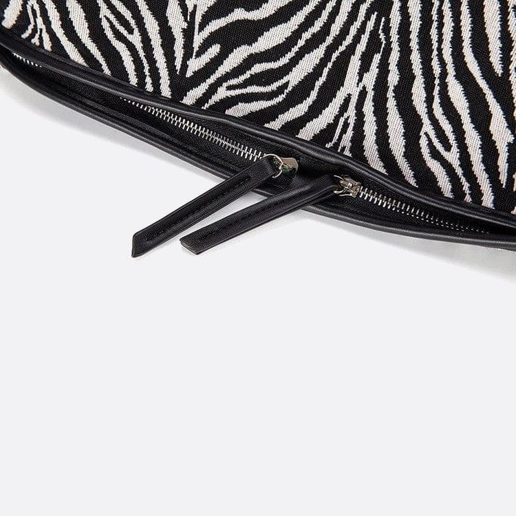 Sac Hobo Zèbre - Style Sauvage | Nina Sac