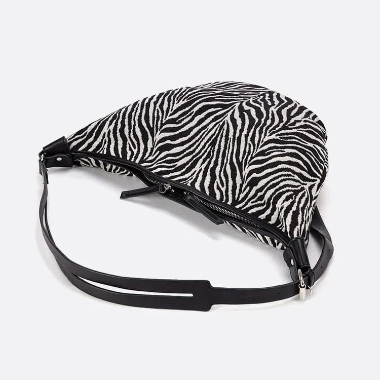 Sac Hobo Zèbre - Style Sauvage | Nina Sac