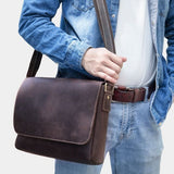 Sac Homme Cuir Bandoulière | Sac Pietro