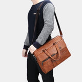 Sac Ordinateur Cuir Homme | Nina Sac