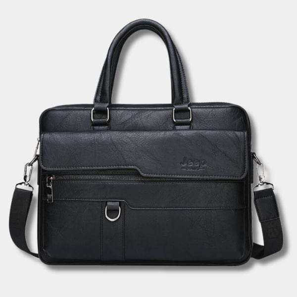 Sac Ordinateur Cuir Homme | Nina Sac Noir