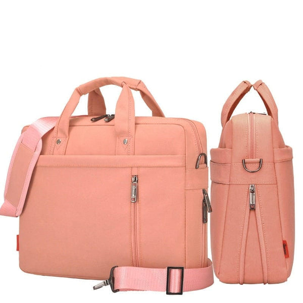 Sac Ordinateur Femme Fonctionnel & Spacieux | Nina Sac Rose / 13.3 pouce