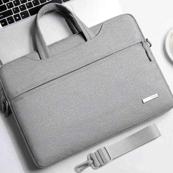 Sac Ordinateur Femme Ultra Léger - Pratique pour les Déplacements | Nina Sac Gris / 12 pouce