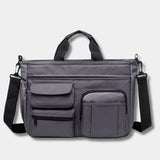 Sac porte document homme | Nina Sac Gris