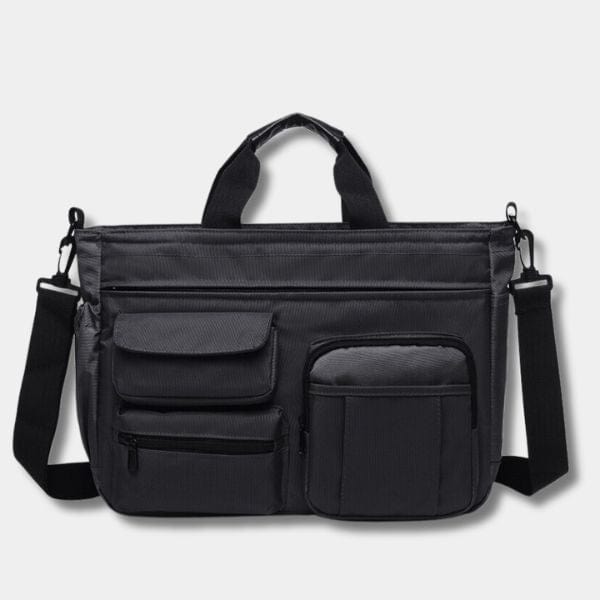 Sac porte document homme | Nina Sac Noir