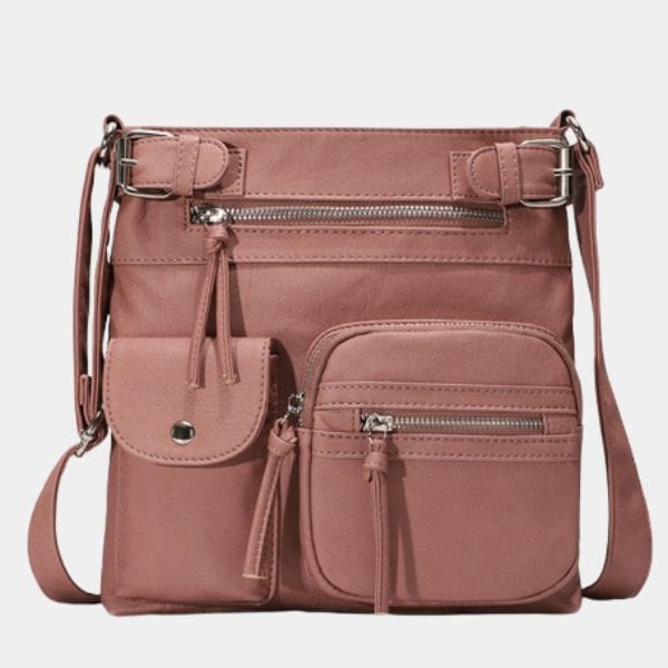 Sac Sacoche Femme Cuir PU | Sac Adeline Rose