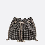 Sac Seau Bandoulière Étincelant | Nina Sac Argenté