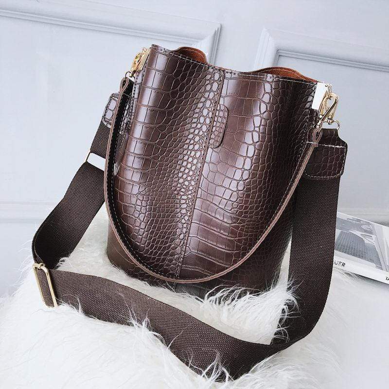 Sac Seau Croco Luxe | Nina Sac