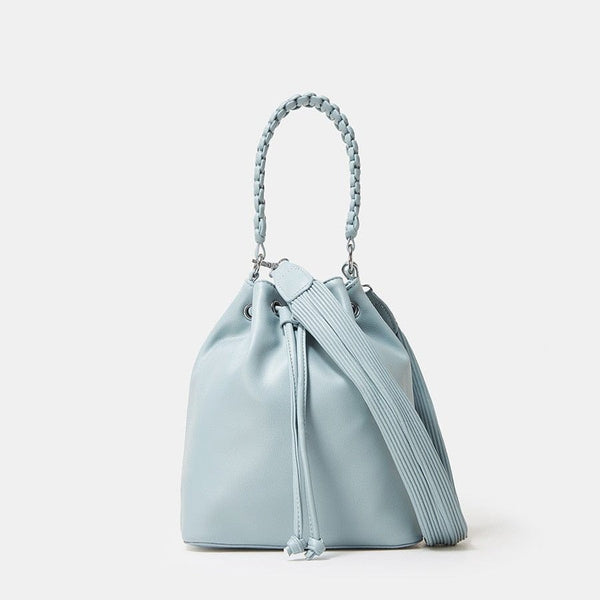 Sac Seau en Cuir de Luxe | Nina Sac Bleu ciel