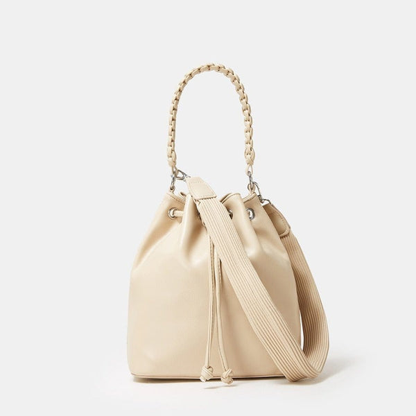 Sac Seau en Cuir de Luxe | Nina Sac Ivoire