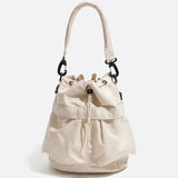 Sac Seau Nylon Trendy | Nina Sac Blanc
