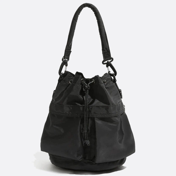 Sac Seau Nylon Trendy | Nina Sac Noir